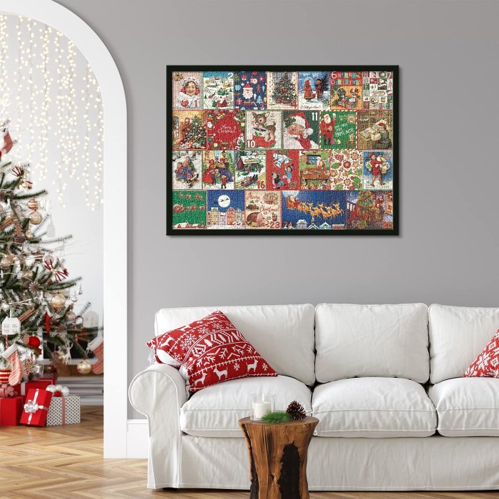 Free Shipping+49% off TodayChristmas Advent Calendar Jigsaw Puzzle