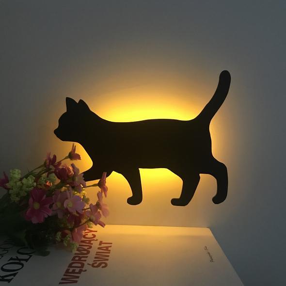 [Last day flash sale60% OFF] Cat Night Light - LED Sound Control B
