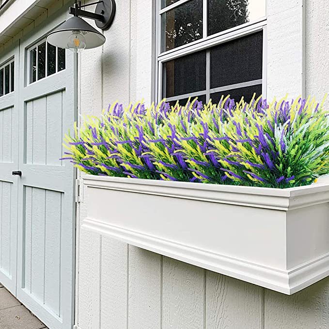 Indoor/outdoor plants - Artificial lavender flowers