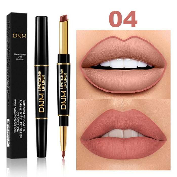 HOT SALE NOW 49% OFF2-in-1 Waterproof Lipstick Lip Liner