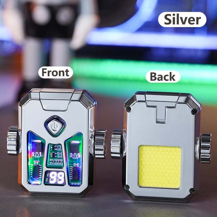 Mecha Gyro Double Arc Lighter