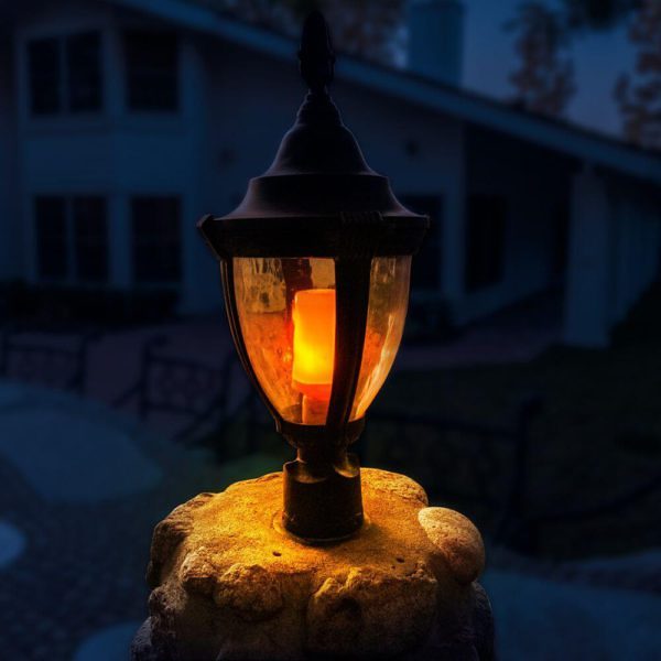 LED Flame Effect Light Bulb with Gravity Sensor