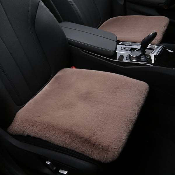 -Plush Car Seat Cushion