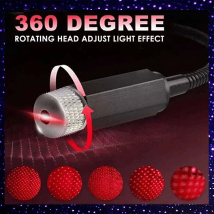 2024 New Sale-USB LIGHT CAR STAR PROJECTOR