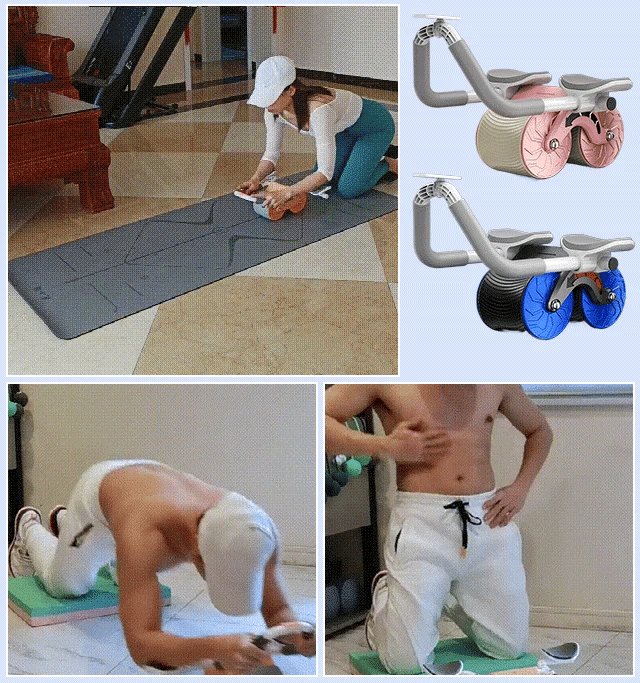 Automatic Rebound Abdominal Wheel