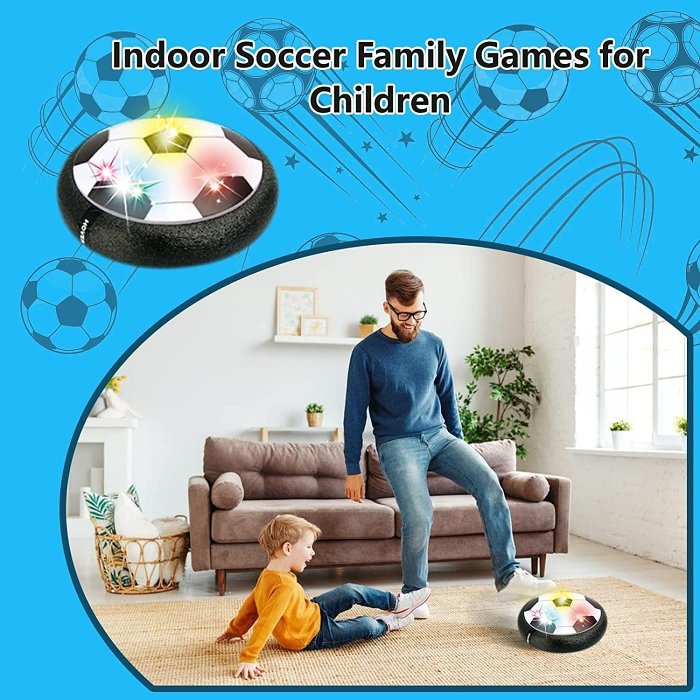 (Early Christmas Sale- SAVE 49% OFF)LED Light Hover Soccer BallBUY 2 FREE SHIPPING