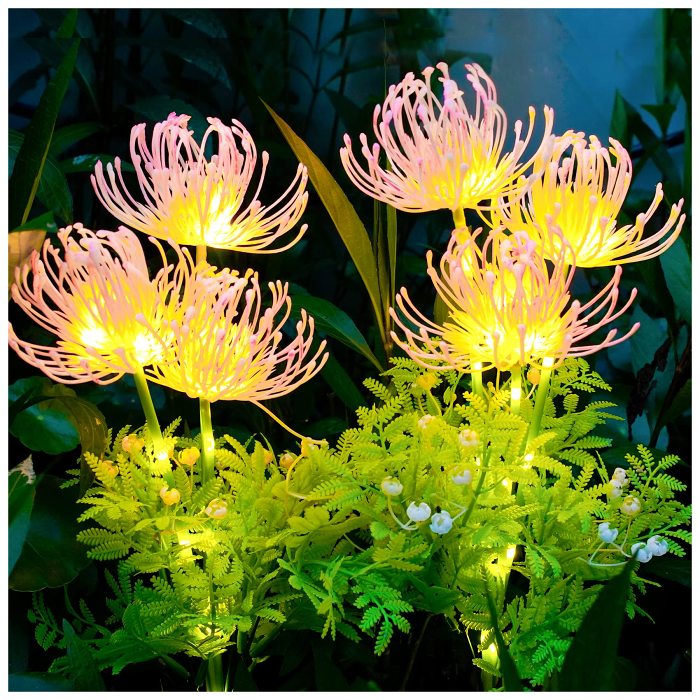 Early Christmas Deals 1000pcs 49% OFF - Solar Glowing Flowers Light