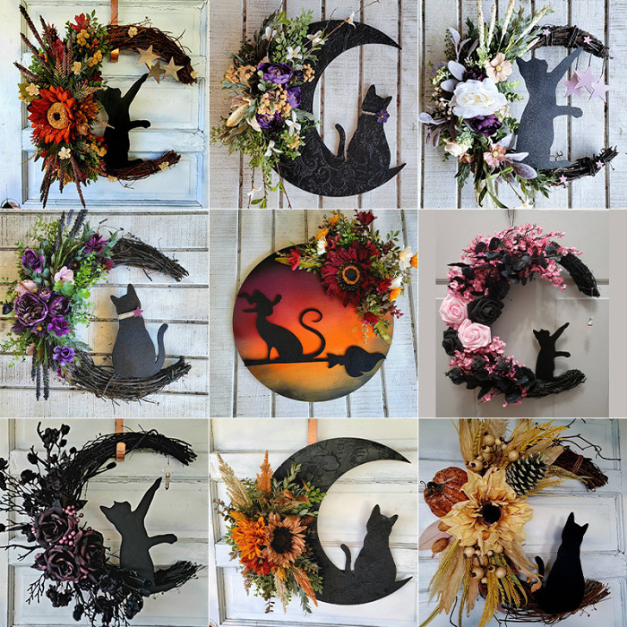 (Last Day Promotion-SAVE 50% OFF) 18″ WITCHY CELESTIAL DOOR/ART