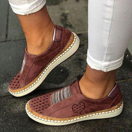All Season Flat Heel Sneakers