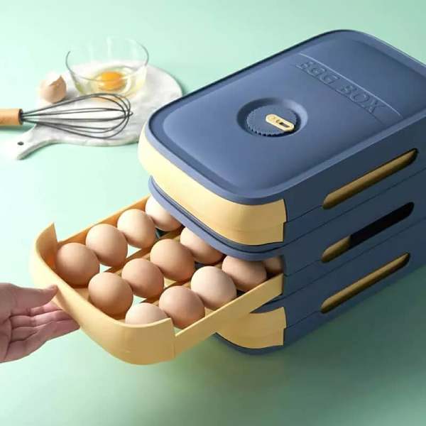 (HOT SALE NOW - 48% OFF)NEW DRAWER TYPE EGG STORAGE BOX
