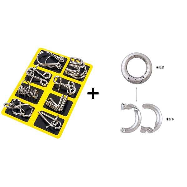 Disentanglemen Iron Link Unlock Interlock Game