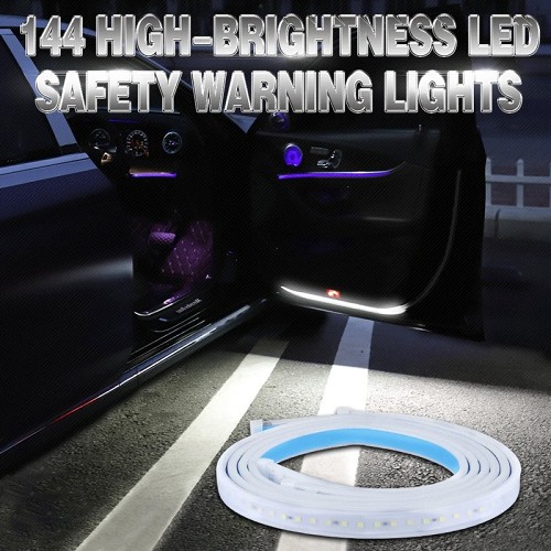 2024 New  LED Car Signal Light - 2 In 1 Car Door Warning Light And Wel