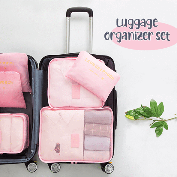 (Last Day Flash Sale-50% OFF) Luggage Packing Organizer Set of 6 pcs -