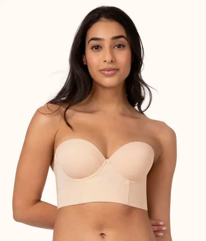 LOW BACK STRAPLESS BRA