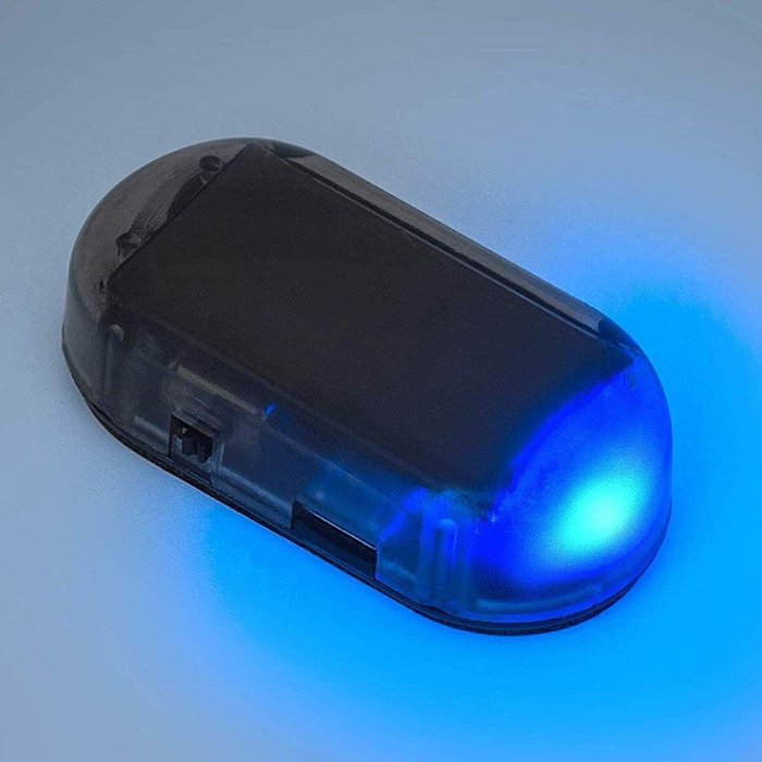 Car Solar Power Anti-Theft LED Flashing Security Light