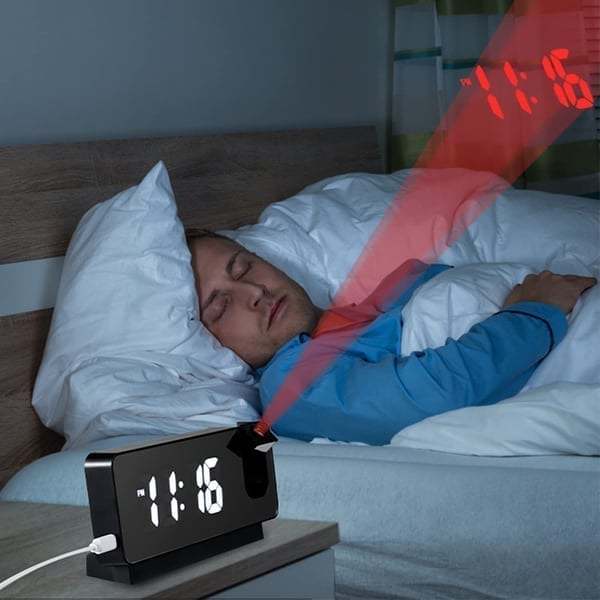 (Last Day Promotion 48%OFF)Mirror projection alarm clock(BUY 2 GET FREE SHIPPING)