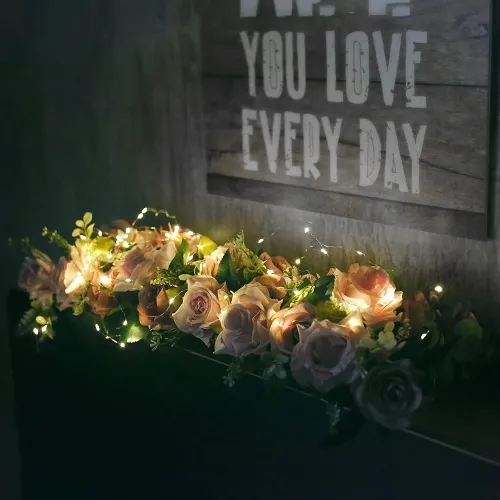 Christmas Pre-Sale Gift 49% OFF - Light-Up Clear Acrylic Flower Vase(Buy 2 Free Shipping)