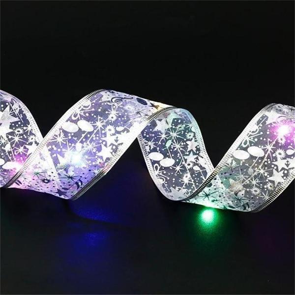 Clearance SaleChristmas Ribbon Fairy Lights