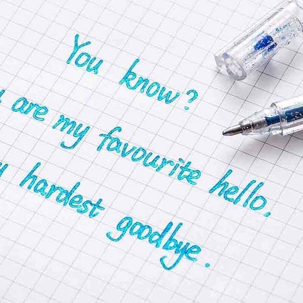 Glitter Gel Pen Set