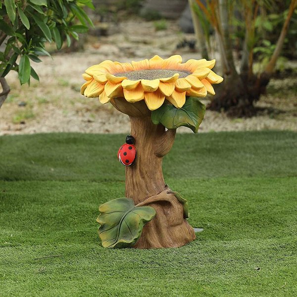 50% OFFFather's and Mother's Day Sunflower Ladybug Bird Bathro