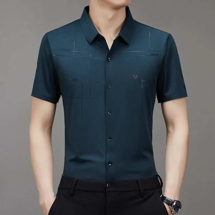MEN'S ICE SILK BUSINESS SHIRT