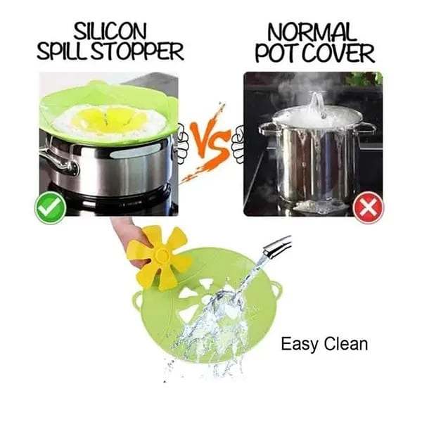 Silicone Spill Stopper Lid Cover