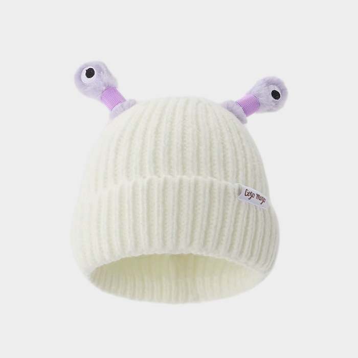 HOT SALE - 49% OFFWinter Parent-Child Cute Glowing Little Monster Knit Hat