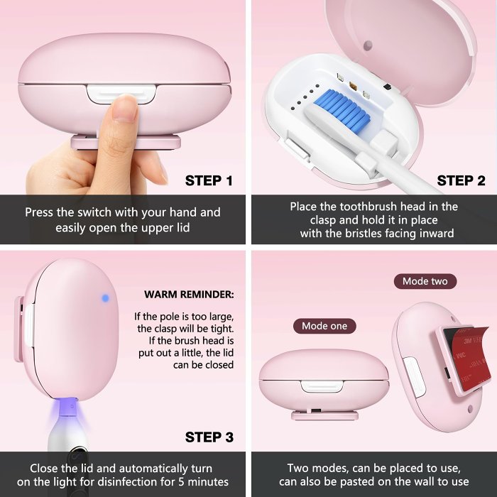 UV Toothbrush Cover