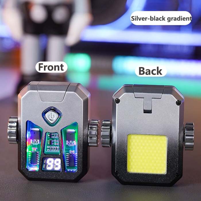 Mecha Gyro Double Arc Lighter