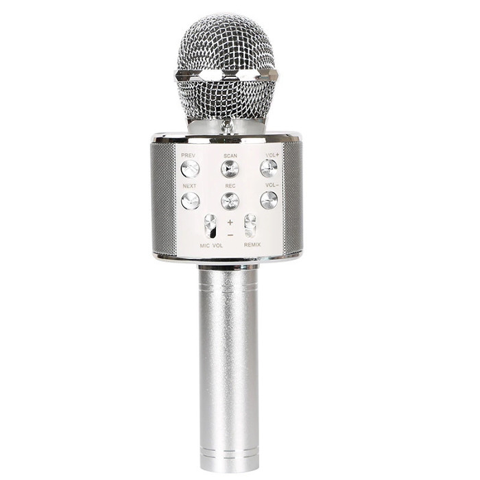 Wireless Bluetooth 3-In-1 Karaoke Mic Speaker