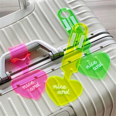 Fluorescent Suitcase Tag