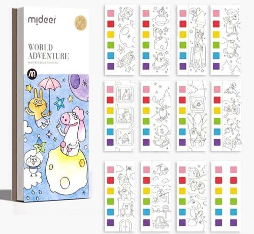 (EARLY CHRISTMAS SALE-49% OFF) Pocket Watercolor Painting Book