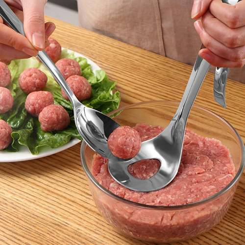 Early Christmas Sale-49% OFFStainless Steel Meatball Maker Spoon