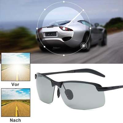 Klugeule Automatic Discoloration Polarizing Glasses