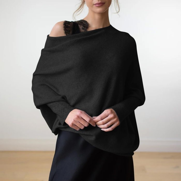 Asymmetric Draped Jumper (Buy 2 Free Shipping)