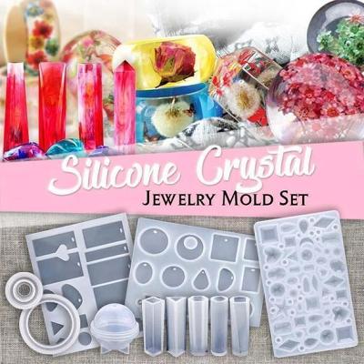 [PRE-CHRISTMAS SALE 48%OFF NOW] DIY Crystal Glue Mold 83 Pcs Set -