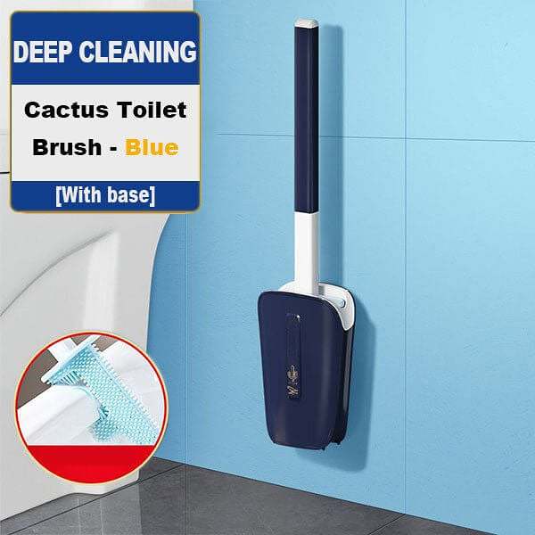 Hot Sale-No Dead Corner Cactus Toilet Brush