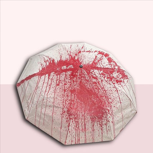 49% OFFA bright red umbrella in water
