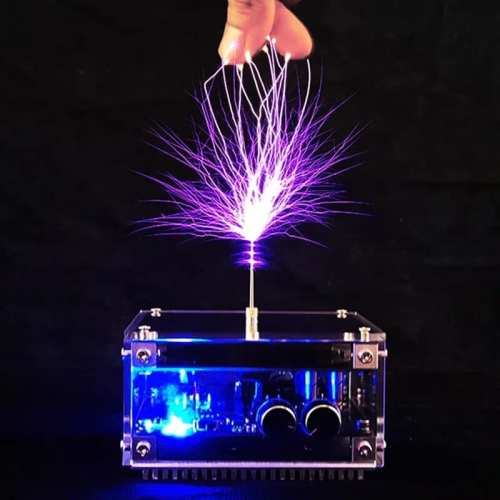 Tesla Coil Touchable lightning Bluetooth Music Audio