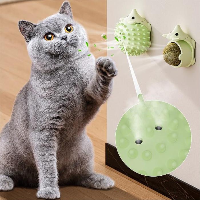 Hedgehog Catnip Ball Toy