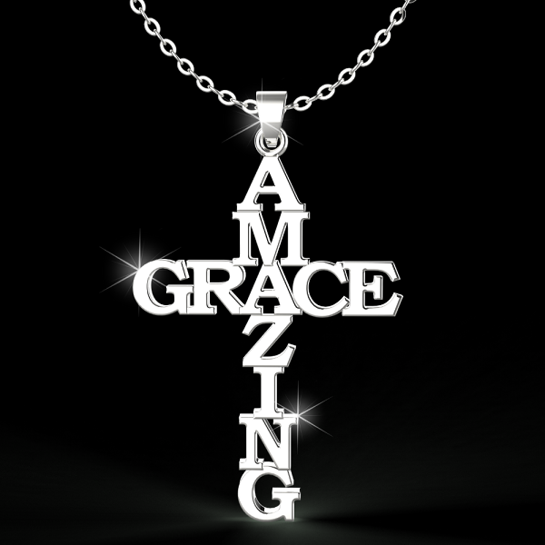 50% OFFAmazing Grace Cross NecklaceBUY MORE SAVE MORE