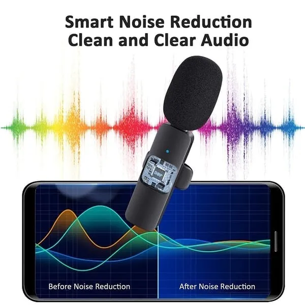 LAST DAY 48% OFFNew Wireless Lavalier Microphone