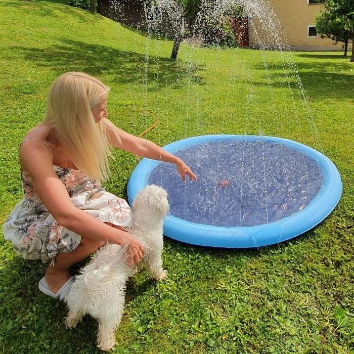 (Father's Day Gift-49% OFF) Dog Splash Sprinkler Pad