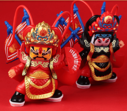 Chinese Face Changing Doll Traditional Opera Mask Dolls Child Toys Souvenir Gift