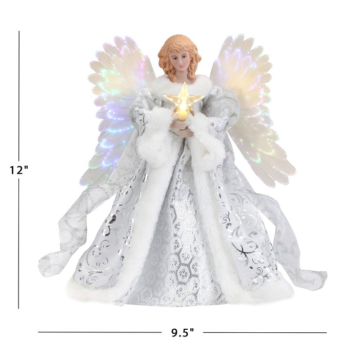 Resin Animated Tree Topper - Celestial Angel