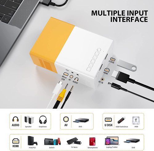 Christmas Pre-Sale Gift 49% OFF Mini 3D Projector