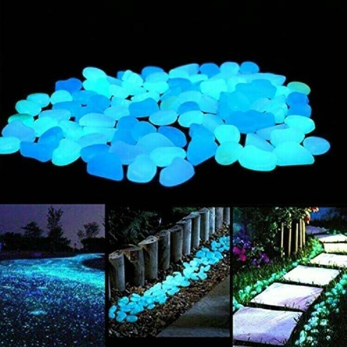 Luminous Stone-Glowing Walkway, Glowing Aquarium