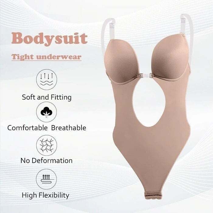 InviShaper - Plunge Backless Body Shaper Bra