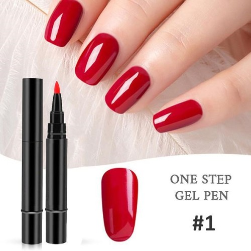 (Last Day Flash Sale-50% OFF)One Step Nail Gel Pen-Buy 9 Get 9