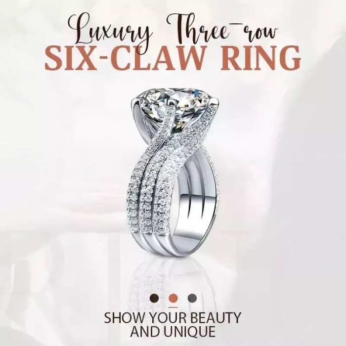 3 Carat Super Sparkling Moissanite Ring